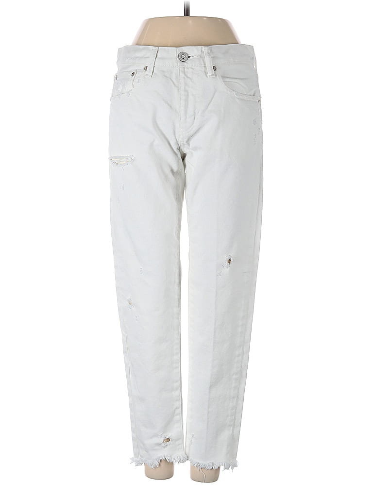 Click to view more detailed imagery on our partner's website Pre-owned Moussy Vintage Jeans In White