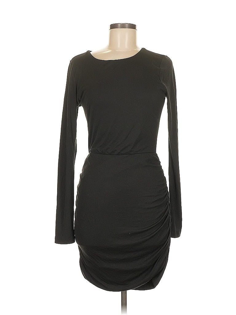 Pre-owned Mi Ami Casual Dress In Black