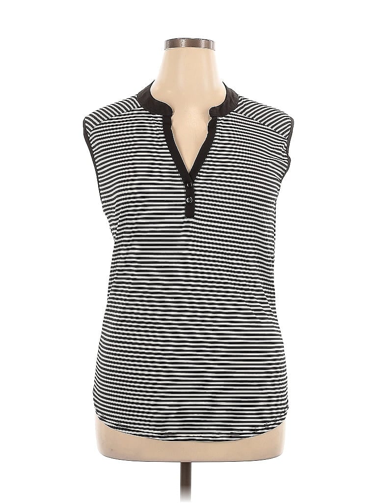 UNITI Black Sleeveless T-Shirt Size 1X - photo 1