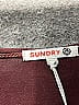 Sundry Solid Burgundy Casual Dress Size M - photo 7
