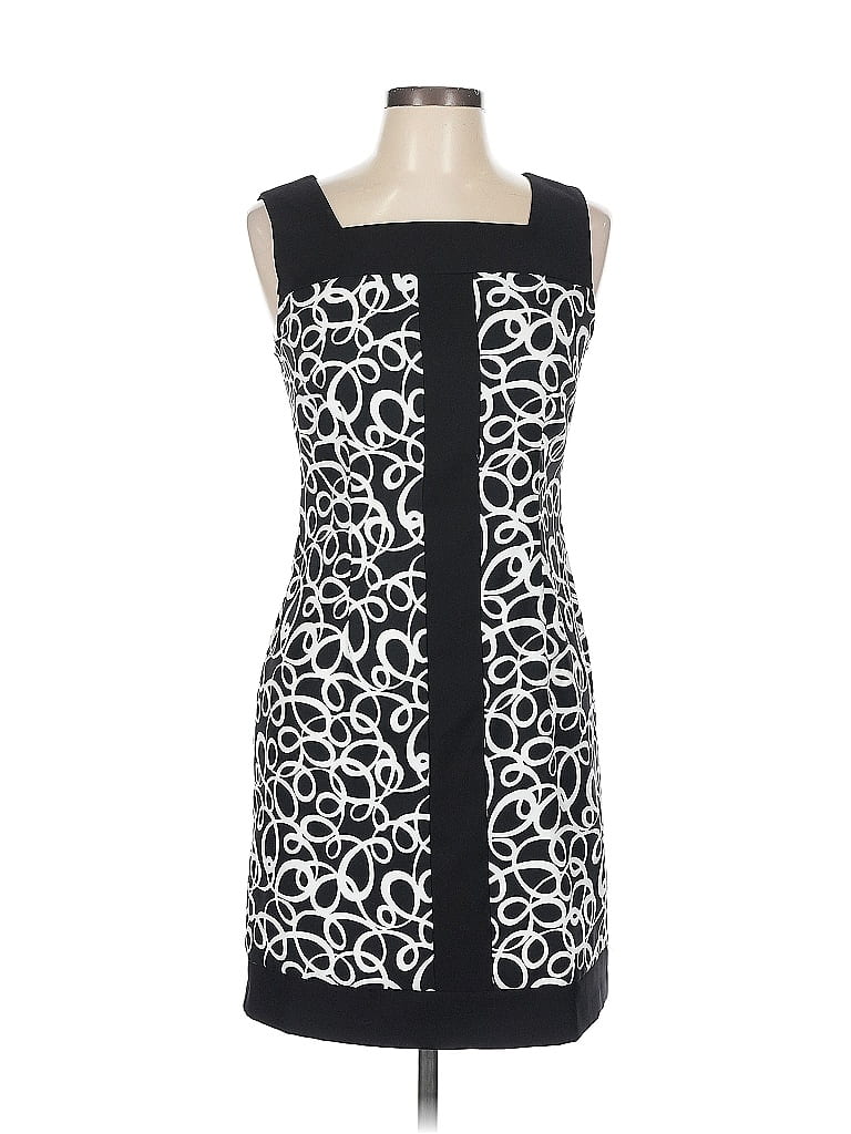 Pre-owned Connected Apparel Cocktail Dress In Black
