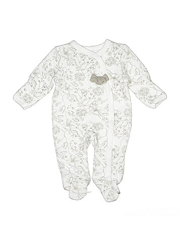 Shabby Chic Long Sleeve Onesie (view 1)