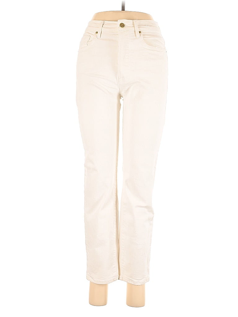 Pre-owned Frame Jeans In White