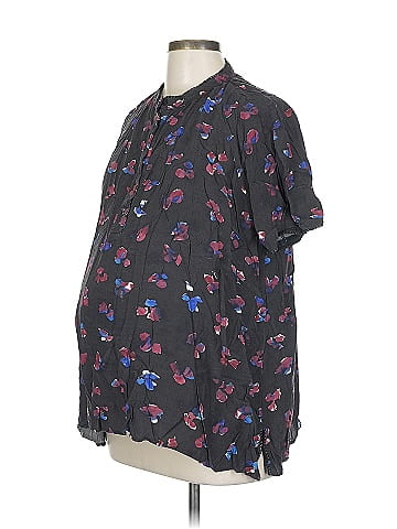 Hatch Short Sleeve Blouse (view 1)