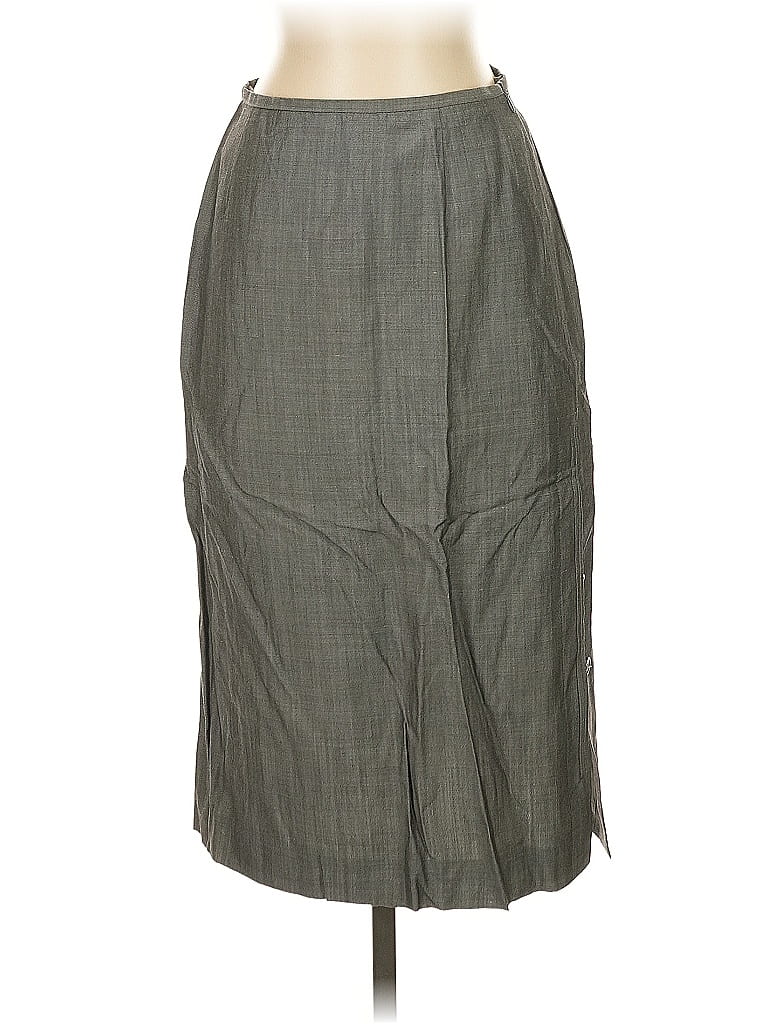 Pre-owned Laurèl Casual Skirt In Gray