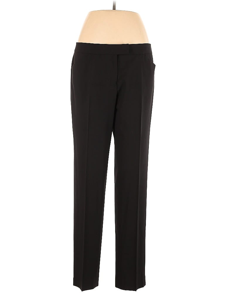 Pre-owned Lafayette 148 Wool Pants In Black