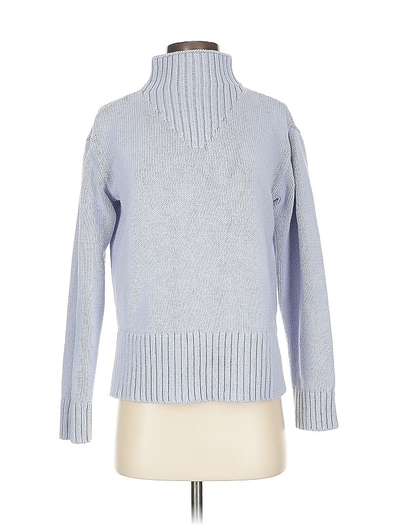 Pre-owned Haven Well Within Turtleneck Sweater In Blue