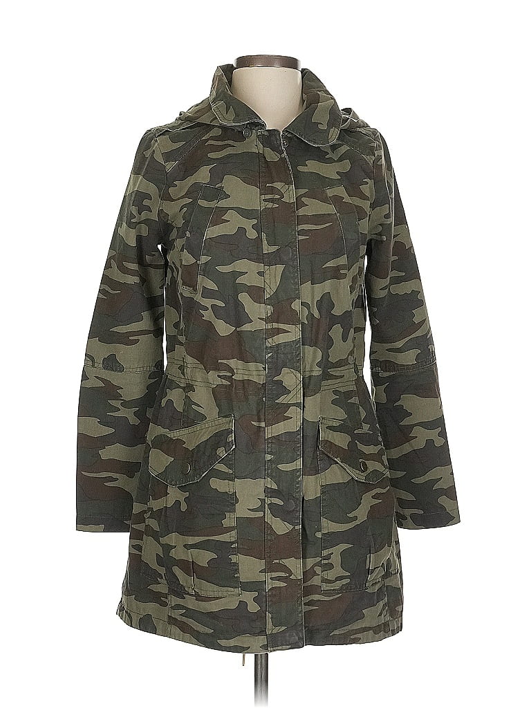 Pre-owned Urban Republic Raincoat In Green