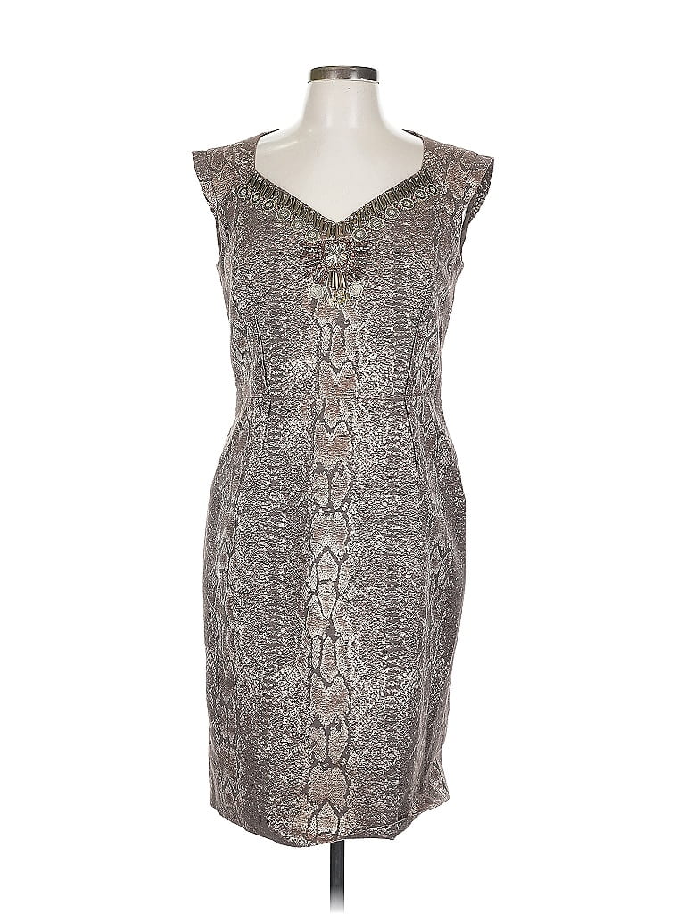 Pre-owned Antonio Melani Cocktail Dress In Gray