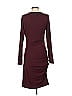 Sundry Solid Burgundy Casual Dress Size M - photo 2