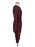 Sundry Solid Burgundy Casual Dress Size M - photo 4
