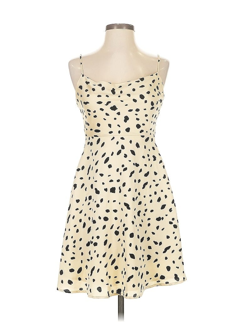 Pre-owned Astr Cocktail Dress In Brown