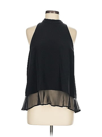 Elizabeth and James Sleeveless Silk Top (view 1)