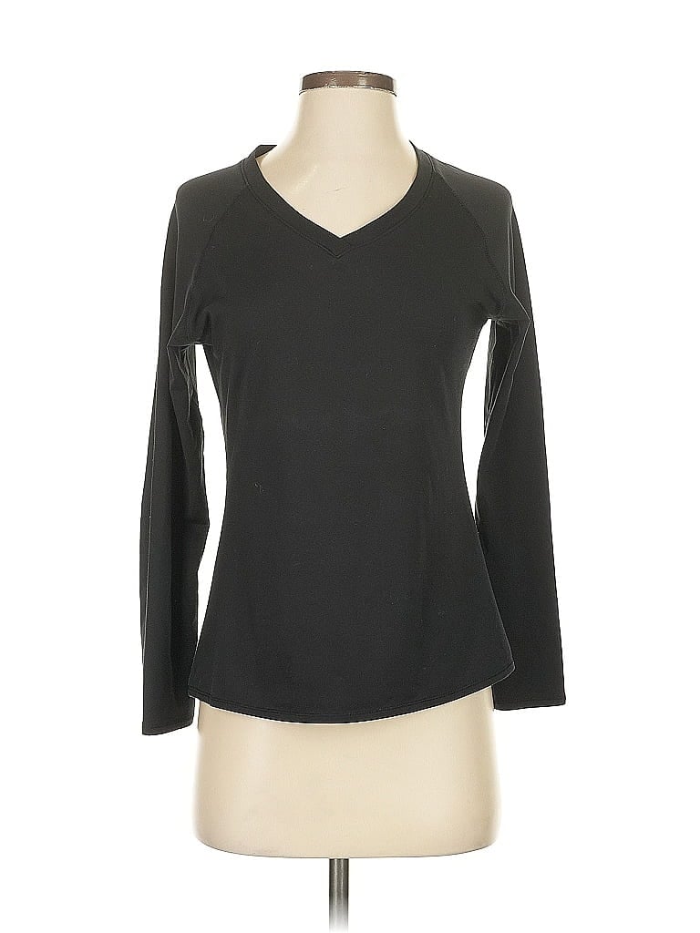 Pre-owned Warm Essentials 3/4 Sleeve T-shirt In Black