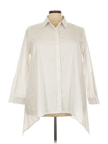 Zac & Rachel 3/4 Sleeve Button-Down Shirt (view 1)