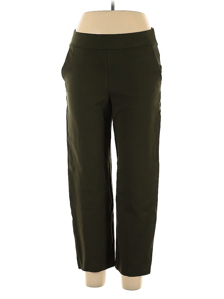 Pre-owned Ann Taylor Loft Casual Pants In Green