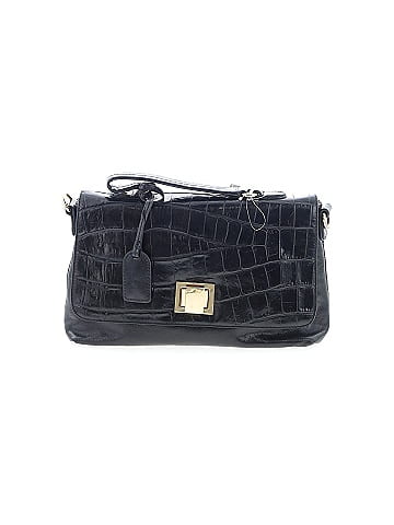 Badgley Mischka Leather Satchel (view 1)