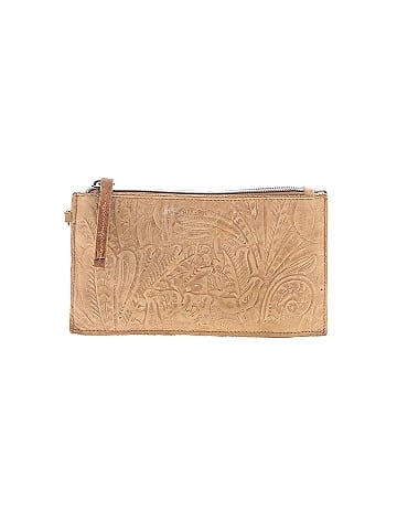 American Leather Co Leather Clutch (view 1)