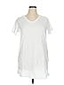 Roaman's 100% Cotton White Short Sleeve T-Shirt Size 14 - photo 1