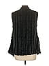 G by Giuliana Rancic 100% Polyester Burgundy Faux Fur Vest Size L - photo 2
