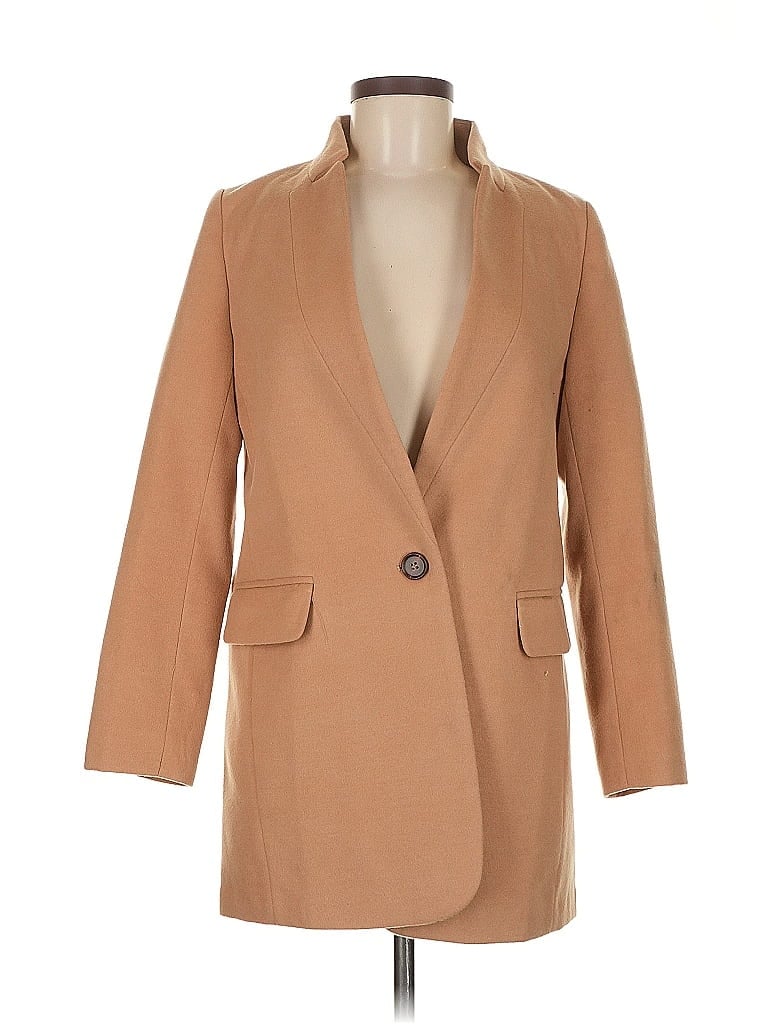 Assorted Brands 100% Polyester Tan Coat Size M (estimated) - photo 1