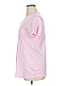 Woman Within 100% Cotton Pink Short Sleeve T-Shirt Size 14 - photo 5