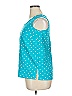 Woman Within 100% Cotton Teal Tank Top Size 14 - photo 5