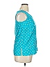 Woman Within 100% Cotton Teal Tank Top Size 14 - photo 4