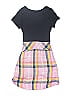 Justice 100% Cotton Graphic Blue Gray Dress Size 7 (big kids) - photo 2