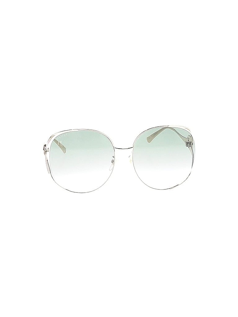 Gucci Silver Gold Sunglasses One size - photo 1