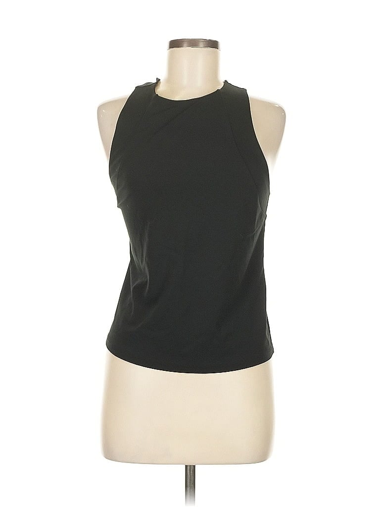 Pre-owned Banana Republic Factory Store Tank Top Black Halter Neckline Tops