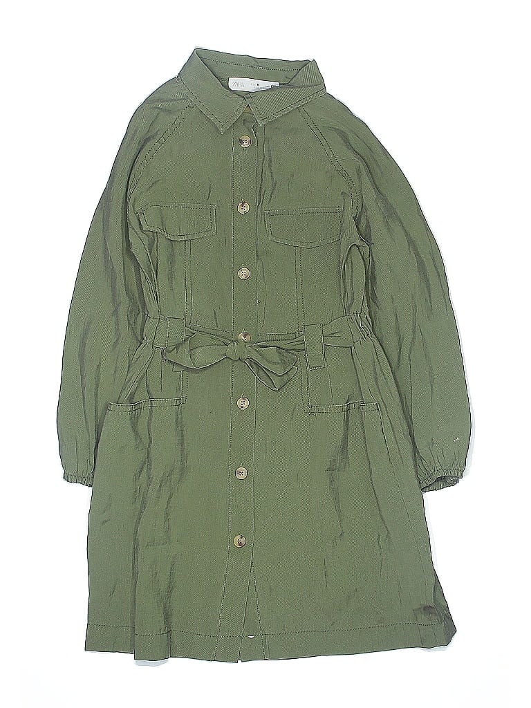 Zara Kids Green Dress Size 8 (big kids) - photo 1
