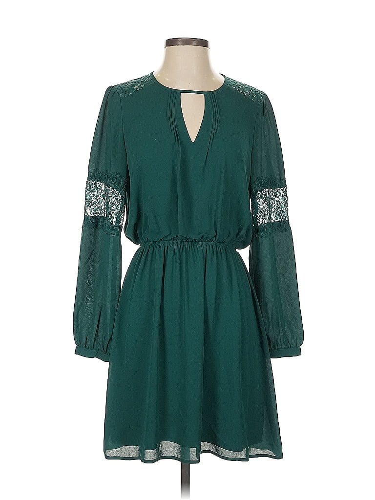 Pre-owned Express Casual Dress In Blue