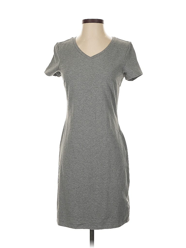 Pre-owned Old Navy Casual Dress In Gray