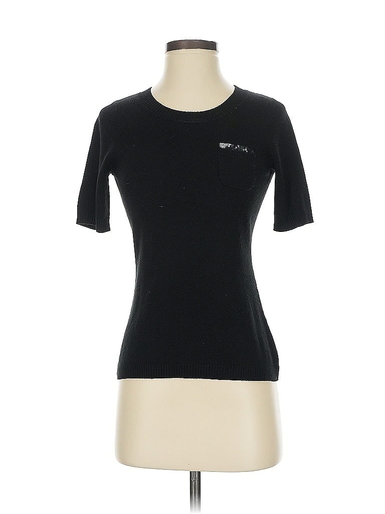 Pre-owned Banana Republic Cardigan Sweater In Black