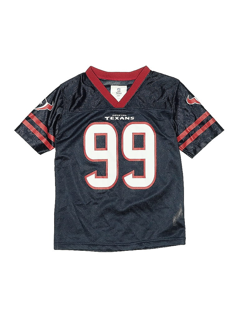 NFL 100% Polyester Black 3/4 Sleeve T-Shirt Size 4 - photo 1