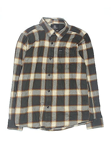 Volcom Long Sleeve Button-Down Shirt (view 1)