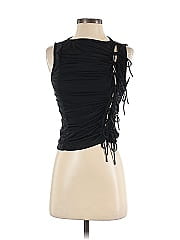 White Fox Sleeveless Blouse