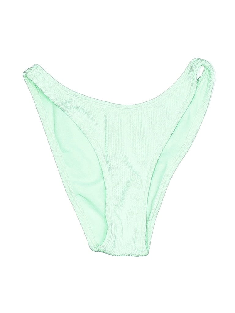 Pre-owned Wild Fable Swimsuit Bottoms In Green