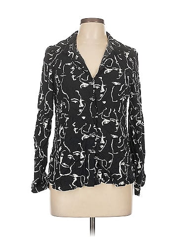 Big Dart Long Sleeve Blouse (view 1)