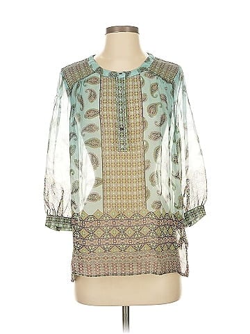 Gypsy 05 3/4 Sleeve Silk Top (view 1)