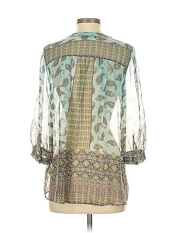 Gypsy 05 3/4 Sleeve Silk Top (view 2)
