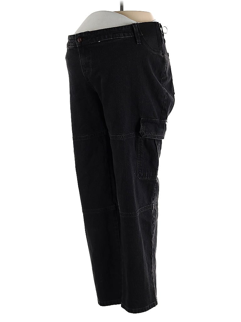Ingrid + Isabel Black Jeans Size 16 - photo 1