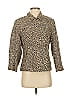Silkland 100% Nylon Tan Cardigan Size S - photo 1