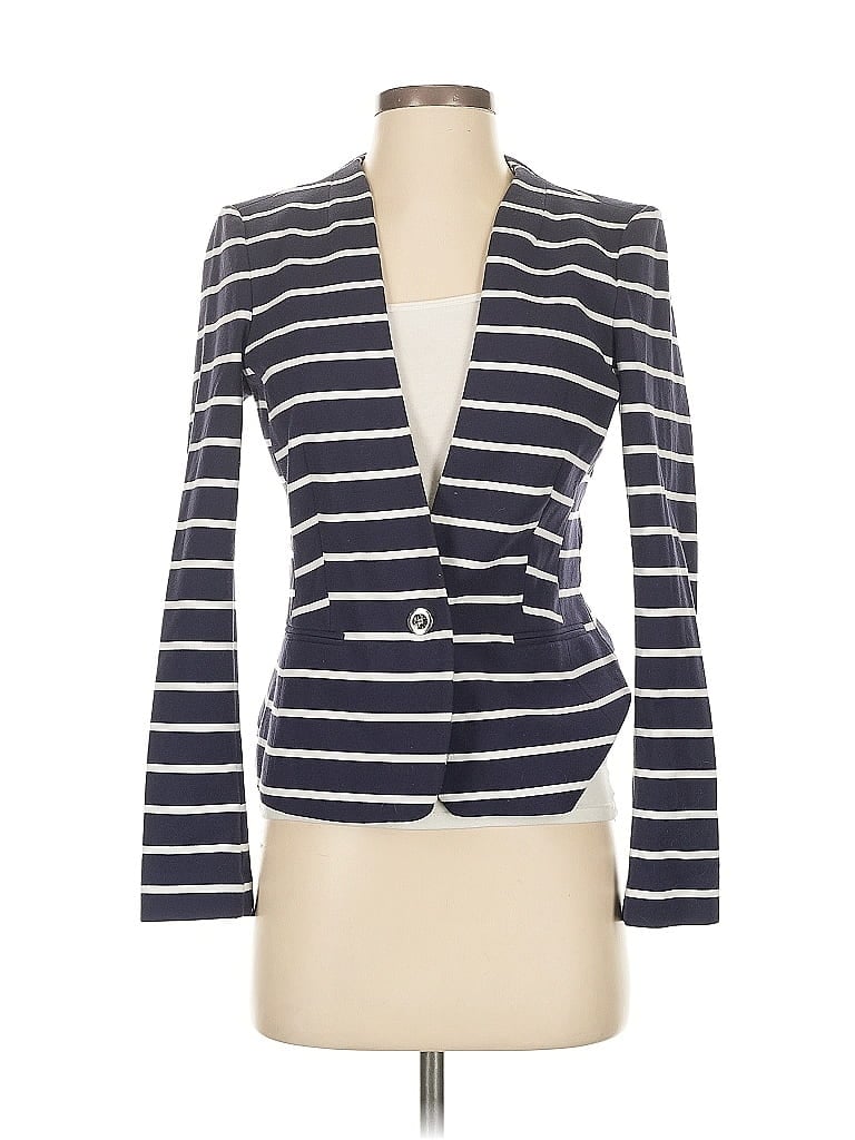 Pre-owned Banana Republic Blazer Jacket In Blue