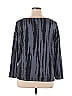 Terra & Sky Gray 3/4 Sleeve Top Size 0X - photo 2