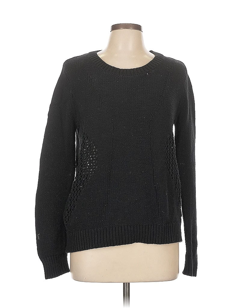 Click to view more detailed imagery on our partner's website Pre-owned One Grey Day Los Angeles Pullover Sweater In Black