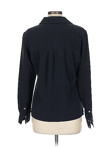 Talora Long Sleeve Silk Top (view 2)