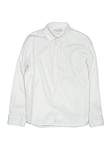 Zara Long Sleeve Button-Down Shirt (view 1)