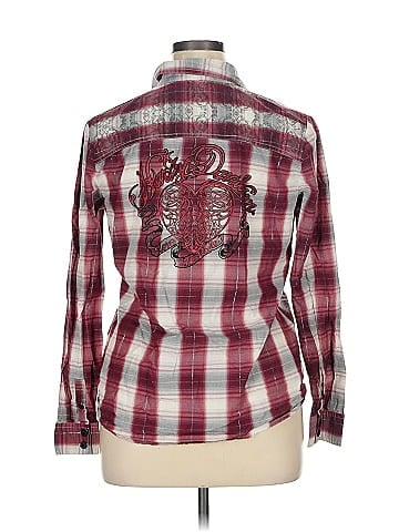 Harley Davidson Long Sleeve Button-Down Shirt (view 2)
